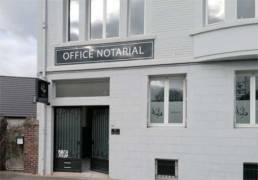 Office notarial signalétique extérieure